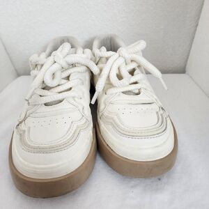 Beier Sports Low Top Cream Color Rope Lace Women's Shoes Size 7
